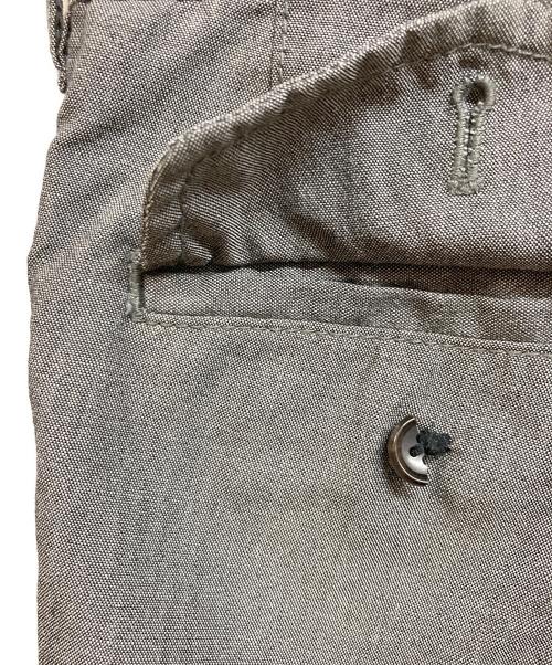 COMME des GARCONS HOMME（コムデギャルソン オム）COMME des GARCONS HOMME (コムデギャルソン オム) ウールギャバノータックスラックス グレー サイズ:Sの古着・服飾アイテム