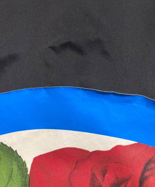 UNDERCOVER（アンダーカバー）UNDERCOVER (アンダーカバー) フラワーモチーフバックプリントコーチジャケット ブラック サイズ:2の古着・服飾アイテム