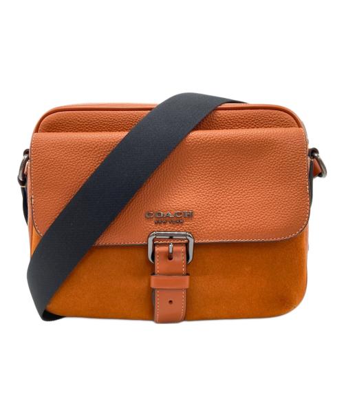 COACH（コーチ）COACH (コーチ) ハドソン クロスボディ ブラウンの古着・服飾アイテム