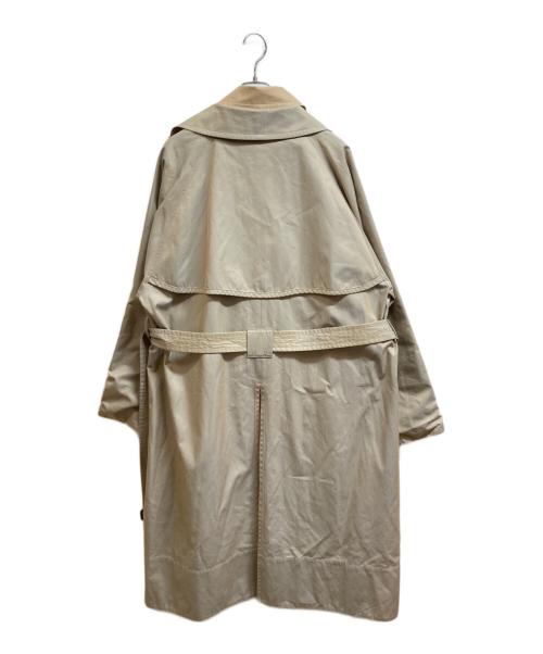 WARDER（ワーダー）WARDER (ワーダー) FINX TWILL RIVERSIBLE COAT ベージュ サイズ:Mの古着・服飾アイテム