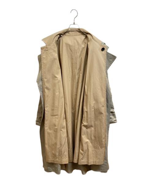 WARDER（ワーダー）WARDER (ワーダー) FINX TWILL RIVERSIBLE COAT ベージュ サイズ:Mの古着・服飾アイテム