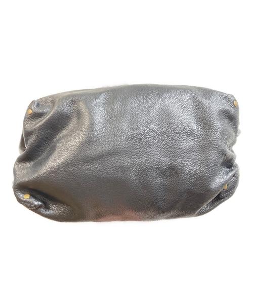 AT-DIRTY（アットダーティ）AT-DIRTY (アットダーティ) キャンバス×レザートートバッグ カーキ×ブラックの古着・服飾アイテム