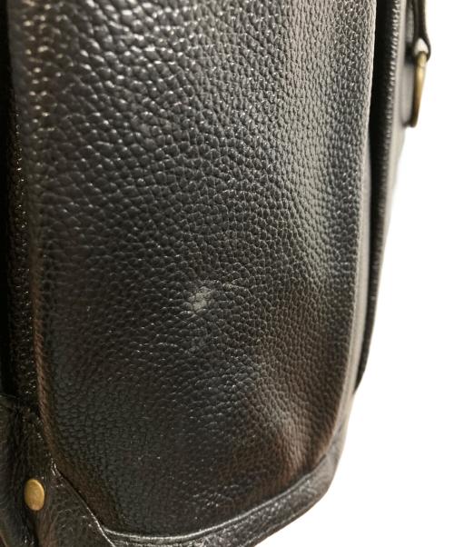 AT-DIRTY（アットダーティ）AT-DIRTY (アットダーティ) キャンバス×レザートートバッグ カーキ×ブラックの古着・服飾アイテム