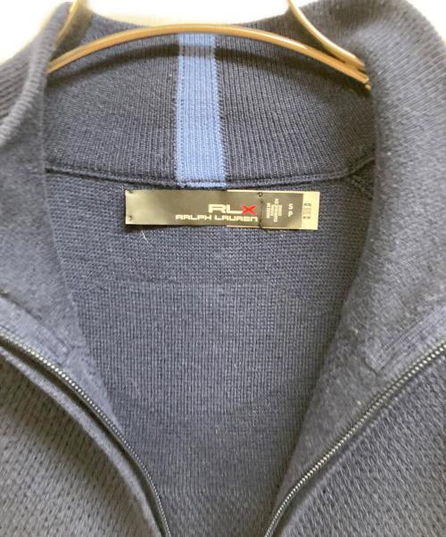 RLX RALPH LAUREN（アールエルエックスラルフローレン）RLX RALPH LAUREN (アールエルエックスラルフローレン) Performance Wool-Blend Sweater ネイビー サイズ:Sの古着・服飾アイテム