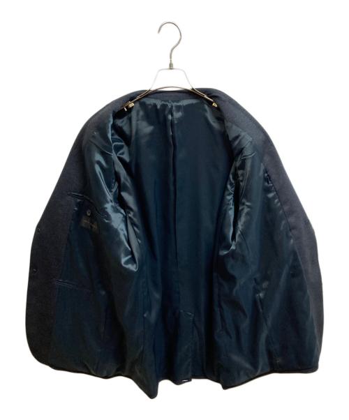 TETE HOMME（テット オム）TETE HOMME (テット オム) プリントジャージジャケット ネイビー サイズ:XL 未使用品の古着・服飾アイテム