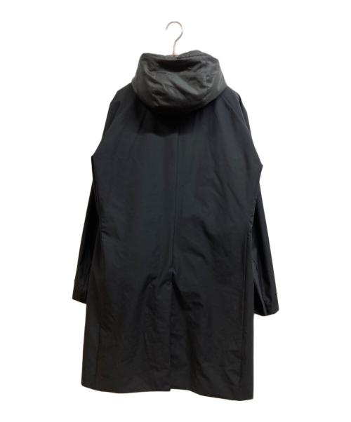 DESCENTE（デサント）DESCENTE (デサント) フーデッドライナー付きステンカラーコート ブラック サイズ:XLの古着・服飾アイテム