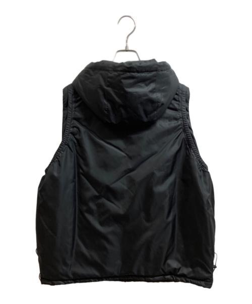 DESCENTE（デサント）DESCENTE (デサント) フーデッドライナー付きステンカラーコート ブラック サイズ:XLの古着・服飾アイテム