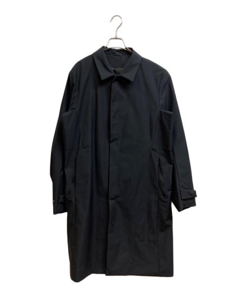 DESCENTE（デサント）DESCENTE (デサント) フーデッドライナー付きステンカラーコート ブラック サイズ:XLの古着・服飾アイテム