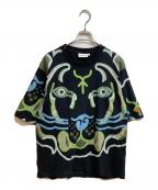 KENZOケンゾー）の古着「21SS TIGER Printing Round Neck Pullover Short」｜ブラック