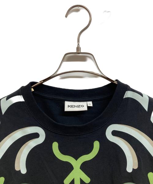 KENZO（ケンゾー）KENZO (ケンゾー) 21SS TIGER Printing Round Neck Pullover Short ブラック サイズ:XLの古着・服飾アイテム