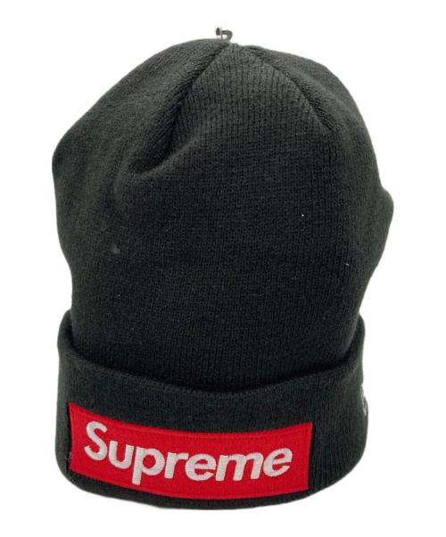 SUPREME（シュプリーム）SUPREME (シュプリーム) New Era (ニューエラ) Box Logo Beanie ブラック 未使用品の古着・服飾アイテム