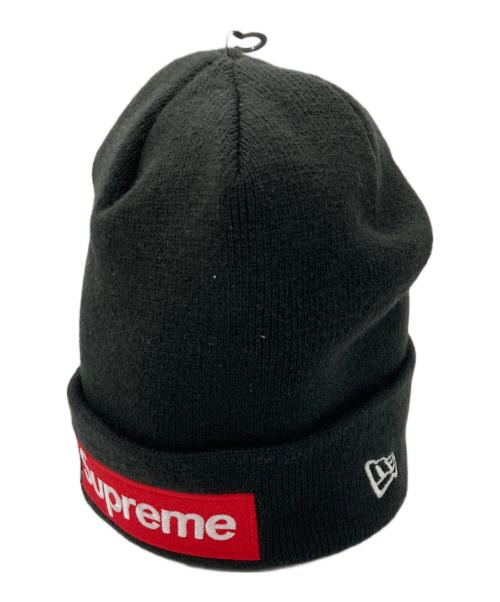 SUPREME（シュプリーム）SUPREME (シュプリーム) New Era (ニューエラ) Box Logo Beanie ブラック 未使用品の古着・服飾アイテム