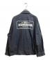 NEIGHBORHOOD (ネイバーフッド) ロゴプリントワークジャケット グレー サイズ:L：14000円