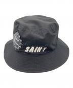 SAINT MICHAELセントマイケル）の古着「BUCKET HAT」｜ブラック