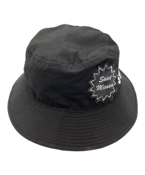 SAINT MICHAEL（セントマイケル）SAINT MICHAEL (セントマイケル) BUCKET HAT ブラックの古着・服飾アイテム