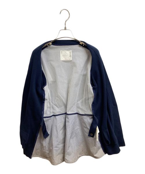 sacai（サカイ）sacai (サカイ) ニットカーディガン ネイビー サイズ:2の古着・服飾アイテム