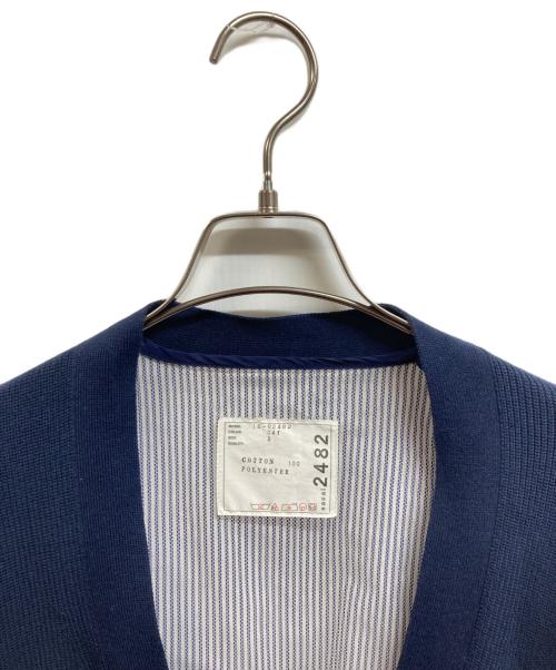 sacai（サカイ）sacai (サカイ) ニットカーディガン ネイビー サイズ:2の古着・服飾アイテム