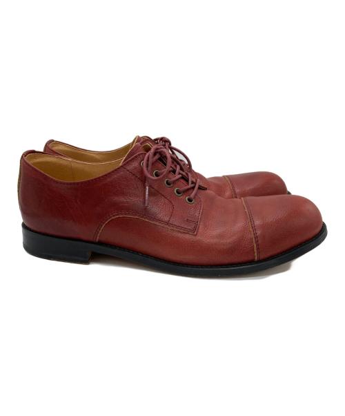 PADRONE（パドローネ）PADRONE (パドローネ) ビジネスシューズ レッド サイズ:42の古着・服飾アイテム