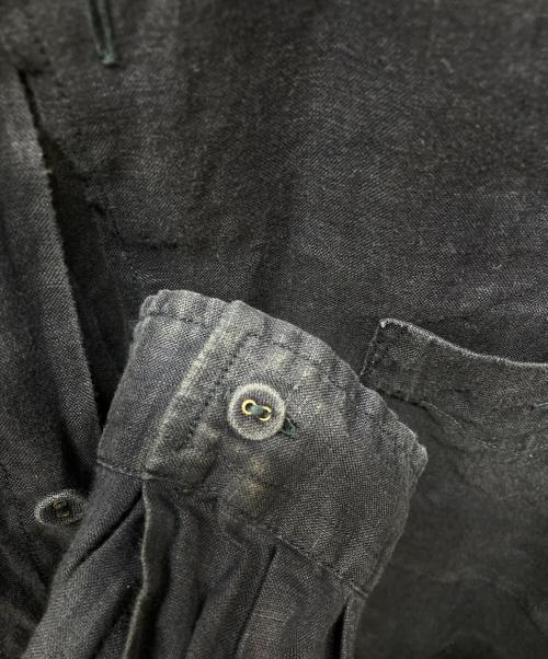 WHITE MOUNTAINEERING（ホワイトマウンテ二アニング）WHITE MOUNTAINEERING (ホワイトマウンテ二アニング) リネンシャツ ネイビー サイズ:2の古着・服飾アイテム