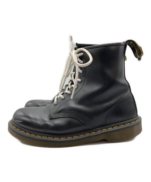 Dr.Martens（ドクターマーチン）Dr.Martens (ドクターマーチン) 8ホールブーツ ブラック サイズ:UK7の古着・服飾アイテム