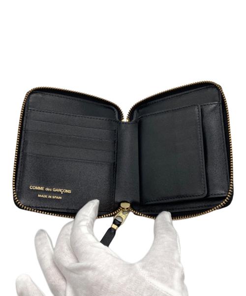 COMME des GARCONS（コムデギャルソン）COMME des GARCONS (コムデギャルソン) 2つ折り財布 ブラックの古着・服飾アイテム