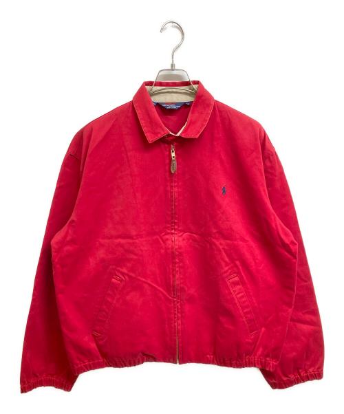 POLO RALPH LAUREN（ポロ・ラルフローレン）POLO RALPH LAUREN (ポロ・ラルフローレン) スイングトップ レッド サイズ:Mの古着・服飾アイテム