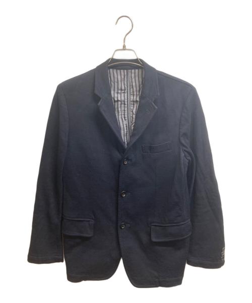 COMME des GARCONS HOMME（コムデギャルソン オム）COMME des GARCONS HOMME (コムデギャルソン オム) ウールサージ製品縮絨ジャケット ネイビー サイズ:XSの古着・服飾アイテム