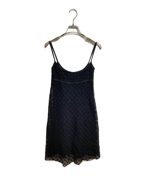 MARC JACOBS（マークジェイコブズ）MARC JACOBS (マークジェイコブス) キャミソールワンピース ブラックの古着・服飾アイテム