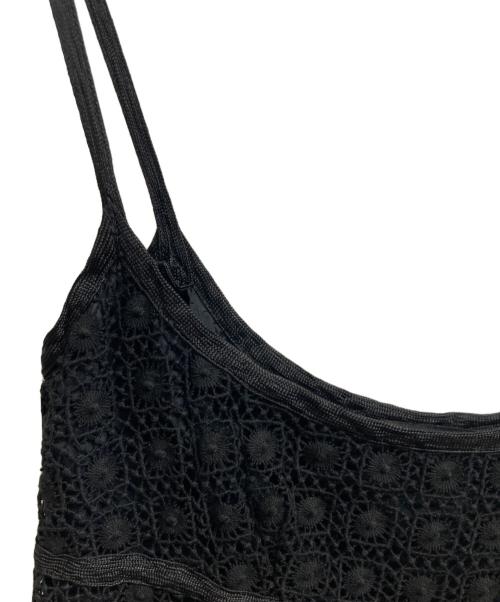 MARC JACOBS（マークジェイコブズ）MARC JACOBS (マークジェイコブス) キャミソールワンピース ブラックの古着・服飾アイテム