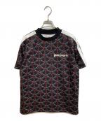 Palm Angelsパーム エンジェルス）の古着「オールオーバープリントTシャツ」｜ブラック