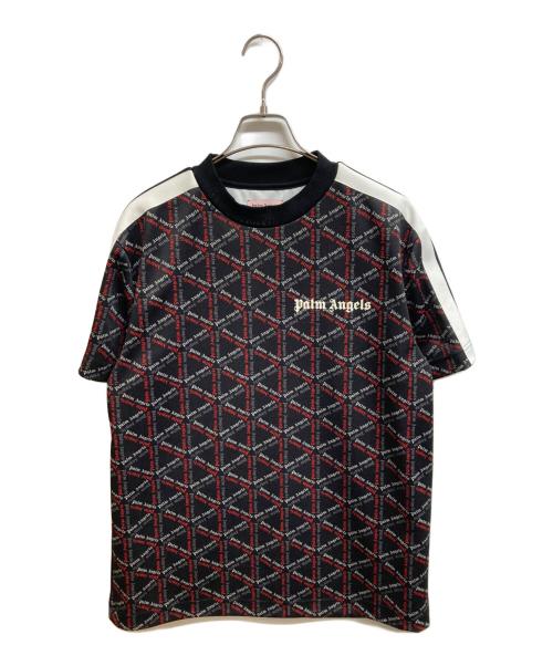 Palm Angels（パーム エンジェルス）Palm Angels (パーム エンジェルス) オールオーバープリントTシャツ ブラック サイズ:XSの古着・服飾アイテム