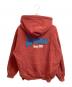 KEBOZ (ケボズ) ロゴ刺繍 プルオーバーパーカー レッド サイズ:M：4000円