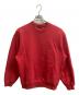 BALENCIAGA（バレンシアガ）の古着「スモールロゴ スウェット」｜レッド