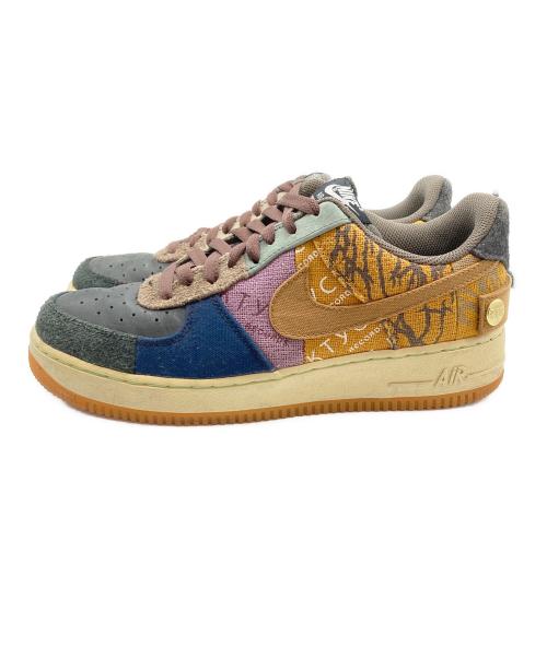 NIKE（ナイキ）NIKE (ナイキ) Travis Scott (トラヴィス・スコット) Air Force 1 Low Cactus Jack グレー サイズ:US9の古着・服飾アイテム