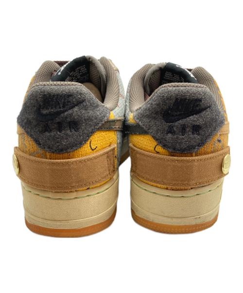 NIKE（ナイキ）NIKE (ナイキ) Travis Scott (トラヴィス・スコット) Air Force 1 Low Cactus Jack グレー サイズ:US9の古着・服飾アイテム