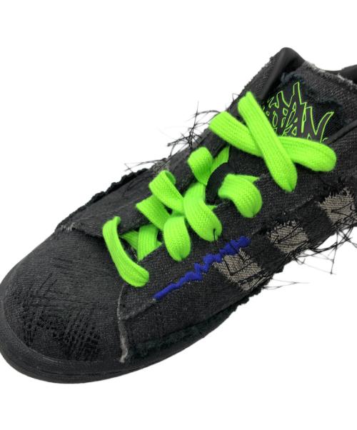 adidas（アディダス）adidas (アディダス) YOUTH OF PARIS (ユースオブパリス) Campus 80s ブラック サイズ:27の古着・服飾アイテム