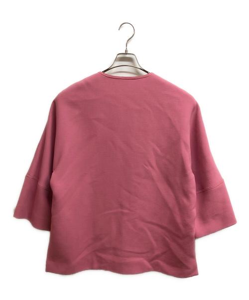 MARNI（マルニ）MARNI (マルニ) ノーカラージャケット ピンク サイズ:42の古着・服飾アイテム