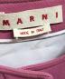 中古・古着 MARNI (マルニ) ノーカラージャケット ピンク サイズ:42：21000円