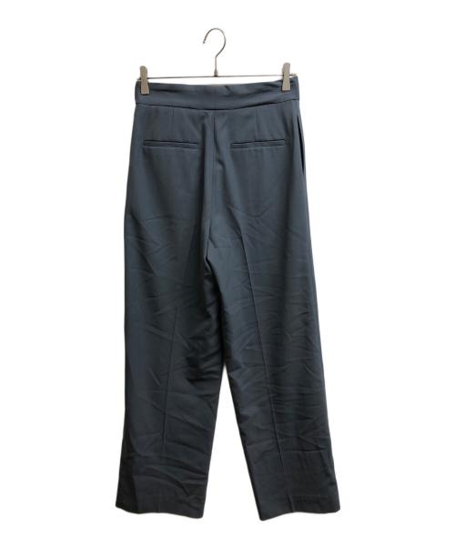 TOMORROWLAND .B（トゥモローランド ビー）TOMORROWLAND .B (トゥモローランド ビー) ハイツイストウール タックワイドパンツ ブルー サイズ:36の古着・服飾アイテム