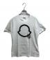 MONCLER（モンクレール）の古着「ビーズデザインロゴTシャツ」｜ホワイト