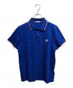 MONCLERモンクレール）の古着「AGLIA POLO MANICA CORTA」｜ブルー