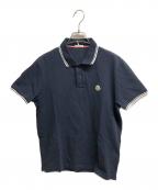 MONCLERモンクレール）の古着「AGLIA POLO MANICA CORTA」｜ネイビー