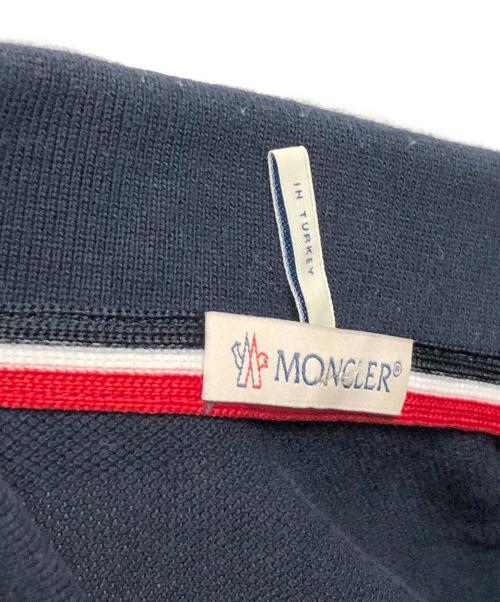 MONCLER（モンクレール）MONCLER (モンクレール) AGLIA POLO MANICA CORTA ネイビー サイズ:Mの古着・服飾アイテム