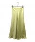 IENA (イエナ) サテンバイヤススカート イエロー サイズ:34：6000円