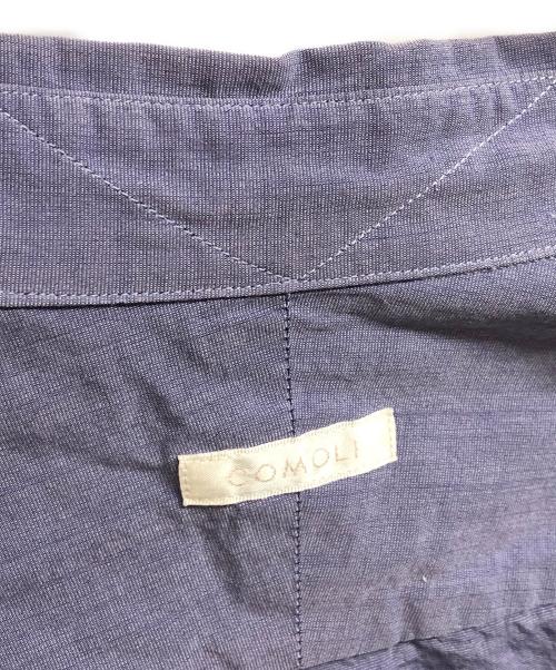 COMOLI（コモリ）COMOLI (コモリ) コモリシャツ ブルー サイズ:1の古着・服飾アイテム