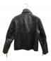 Liugoo Leathers (リューグーレザーズ) ホースレザージャケット ブラック サイズ:XL：13000円