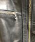 中古・古着 Liugoo Leathers (リューグーレザーズ) ホースレザージャケット ブラック サイズ:XL：13000円