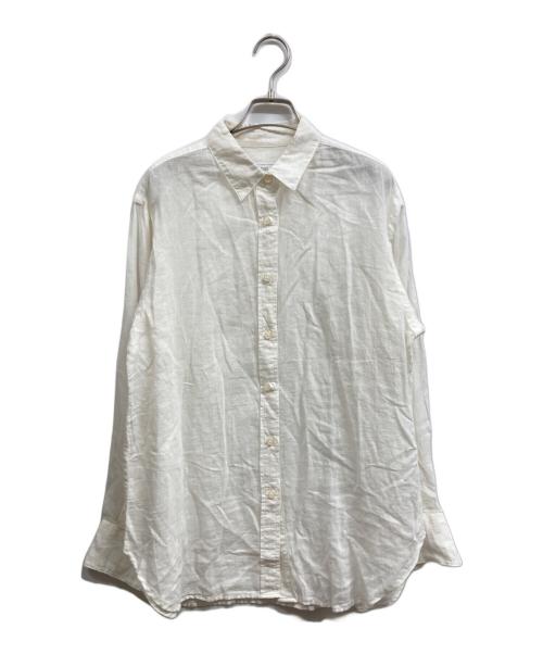 SLOBE IENA（スローブ イエナ）SLOBE IENA (スローブ イエナ) リネンコットンレギュラーシャツ ホワイト サイズ:不明の古着・服飾アイテム