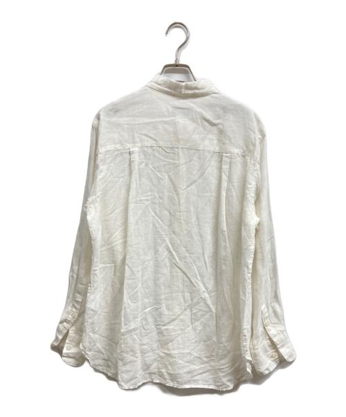 SLOBE IENA（スローブ イエナ）SLOBE IENA (スローブ イエナ) リネンコットンレギュラーシャツ ホワイト サイズ:不明の古着・服飾アイテム