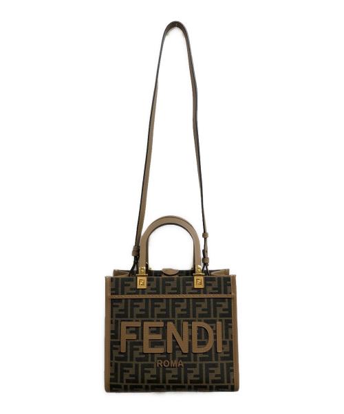 FENDI（フェンディ）FENDI (フェンディ) サンシャイン スモール ブラウンの古着・服飾アイテム